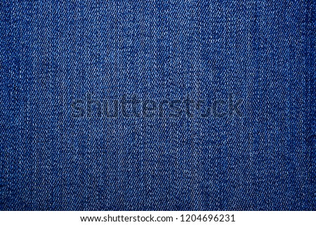 blue texture background, denim jeans background. jeans texture, fabric. Royalty-Free Stock Photo #1204696231