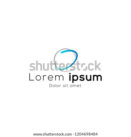 
Simple Elegant Initial Letter Type D Logo Sign Symbol Icon