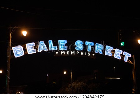 Beale Street is a street in Downtown Memphis, Tennessee, which runs from the Mississippi River to East Street.