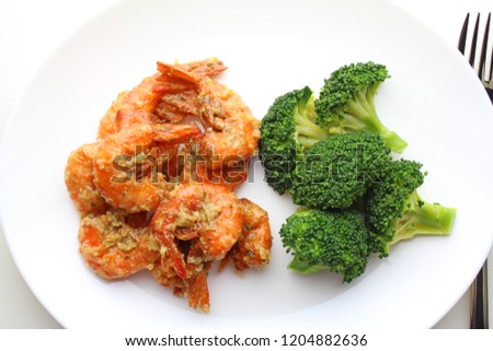 Hawaiian cuisine garlic shrimp