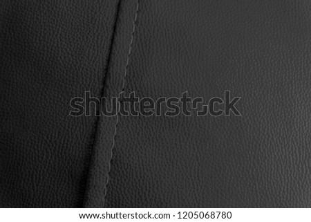 
beautiful leather rexine texture seamless black and gray color with stitch
