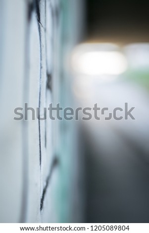 Background  picture of a tunnel in portrait. 