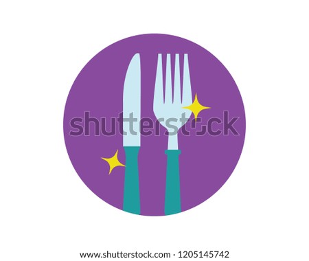 spoon and knife modern flat icon illustration vector,food flat icon illustration vector,spoon and knife food modern flat icon illustration vector