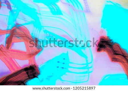 Abstract photography using light from cars on a freeway.