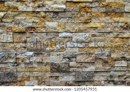 Textured Stone Brick Background