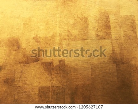 Gold background and shadow.
