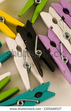 Photo picture of clothespin