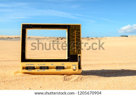 Object in the Dry Desert