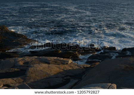 Glimpse of Atlantic Ocean from Halifax Canada