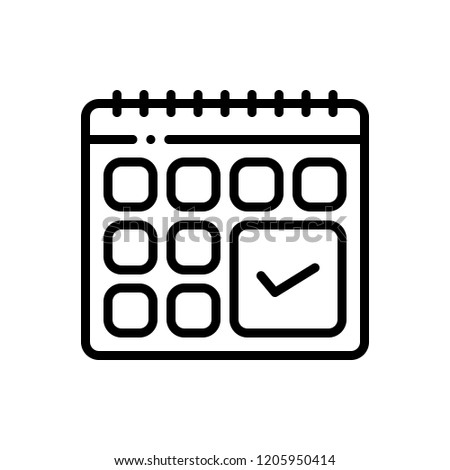 Vector icon for adherence Royalty-Free Stock Photo #1205950414