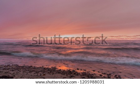 baltic sea sunset 2