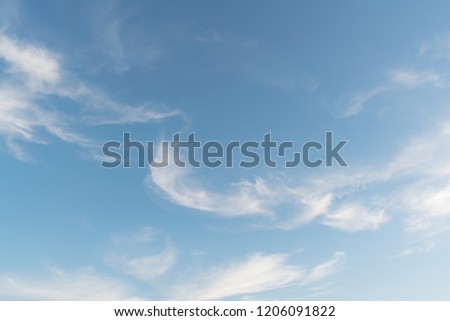 Background with magic of the sky and clouds at dawn and twilight. Photo use for graphic design, decoration, cover, transplant and more.