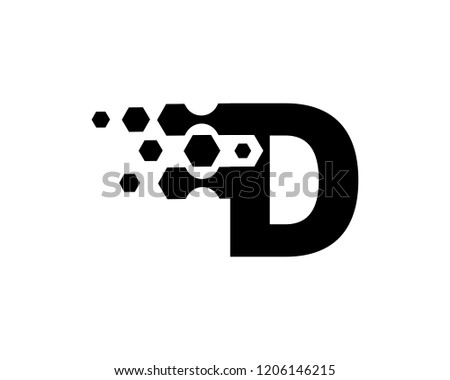 Letter D Logo Template Design Vector, Emblem, Concept Design, Creative Symbol, Icon