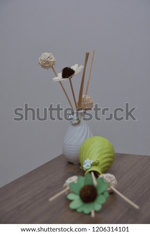 home design and flower