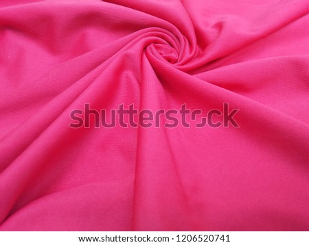 
Pink cloth, wrinkles