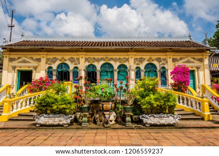 Binh Thuy ancient house is one of the rare French style houses remaining in the South, Vietnam