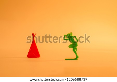Indian toy soldier