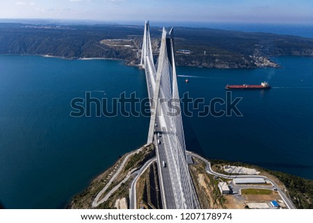 Yavuz Sultan Selim Bridge Istanbul Turkey