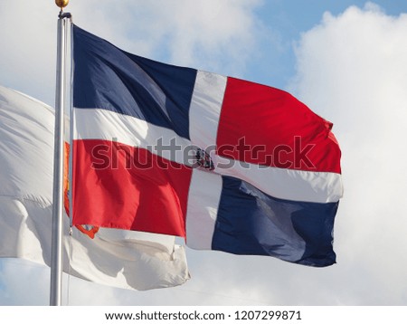 Dominican republic flag 