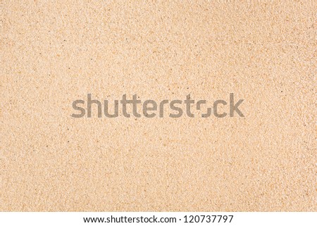 Sand used as a background