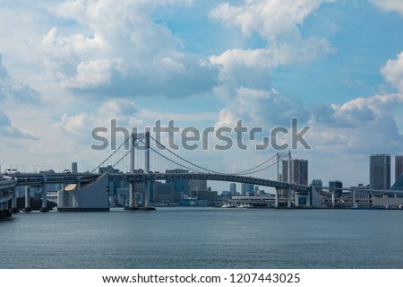 Gulf landscape seen from the Fujimi Bridge