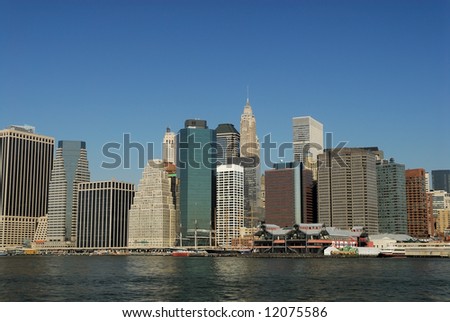 Lower Manhattan Skyline, New York City