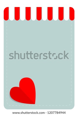 love background. red heart