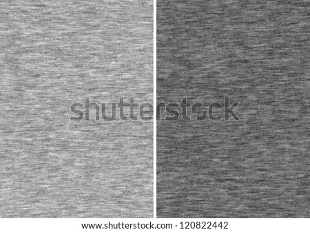 Texture of an Light and Dark Gray Cotton Textile Royalty-Free Stock Photo #120822442