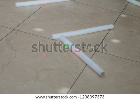 glow sticks at a children's party