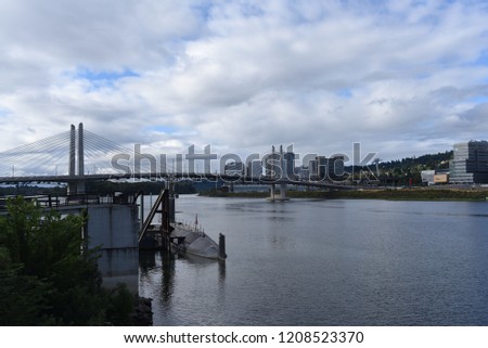 Willamette River in Portland, Oregon
