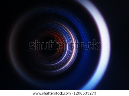 Lens in detail abstract background