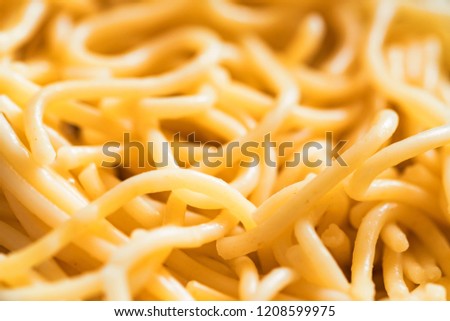 Instant noodle texture background close up picture