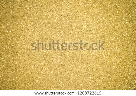 Gold background glitter sparkle texture. Christmas background
