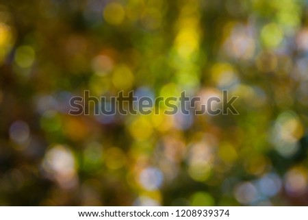 Beautiful blurry abstract and colorful bokeh background for your designs.