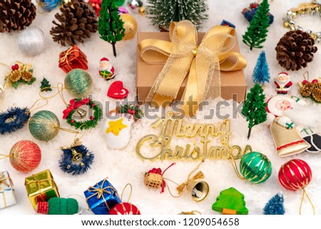 Christmas Decoration use for background