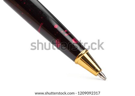 pen isolated on white background