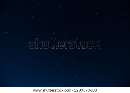some night photos of orion's belt 