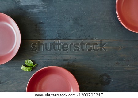 A studio photo of dinner plate