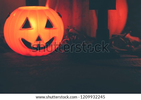The fascinated Halloween background use for party and business 