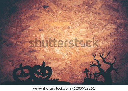 The fascinated Halloween background use for party and business 