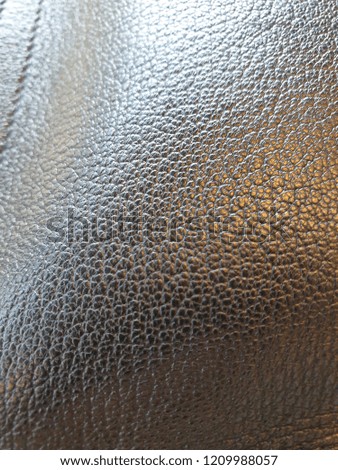 closeup photo of black leather 