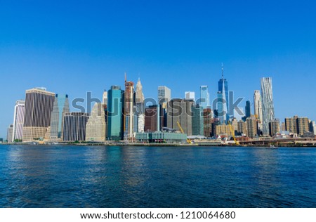 Manhattan Downtown Panorama, New York City