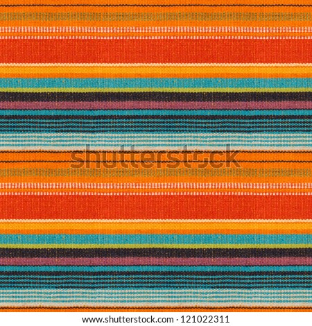 Textile Detail Seamless Background with Mexican Color
(texture pattern for continuous replicate)