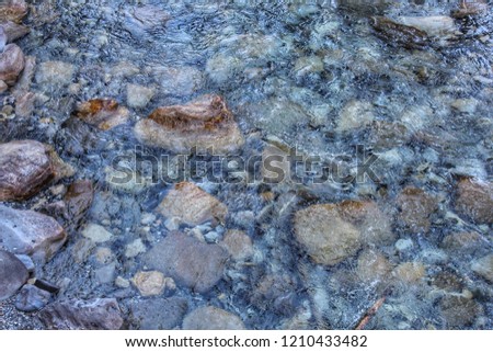 Rocks Under Water