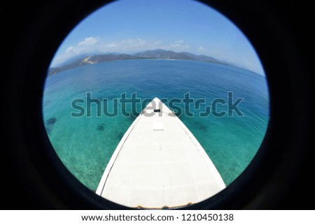 boat in island Venezuela