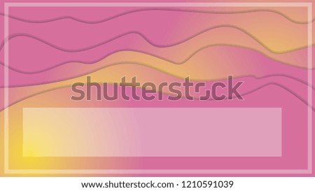 abstract background with shadows and outline