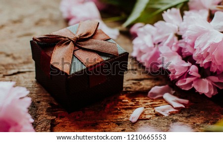 Christmas and New Year's Day , gift box