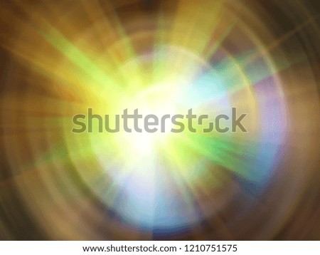 Abstract Soft and blurred colorful of swirling and ray action background concept