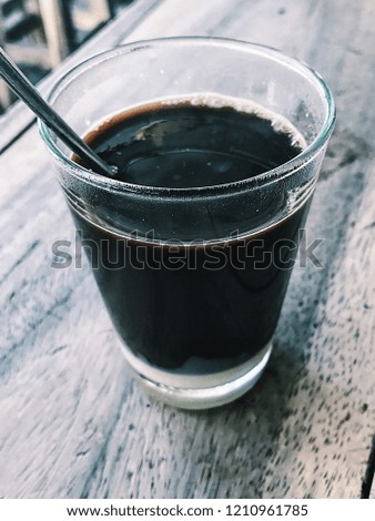 Black Coffee in Chiangmai Thailand