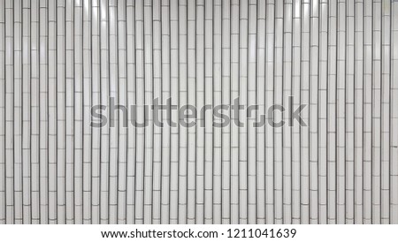 white tiles wall